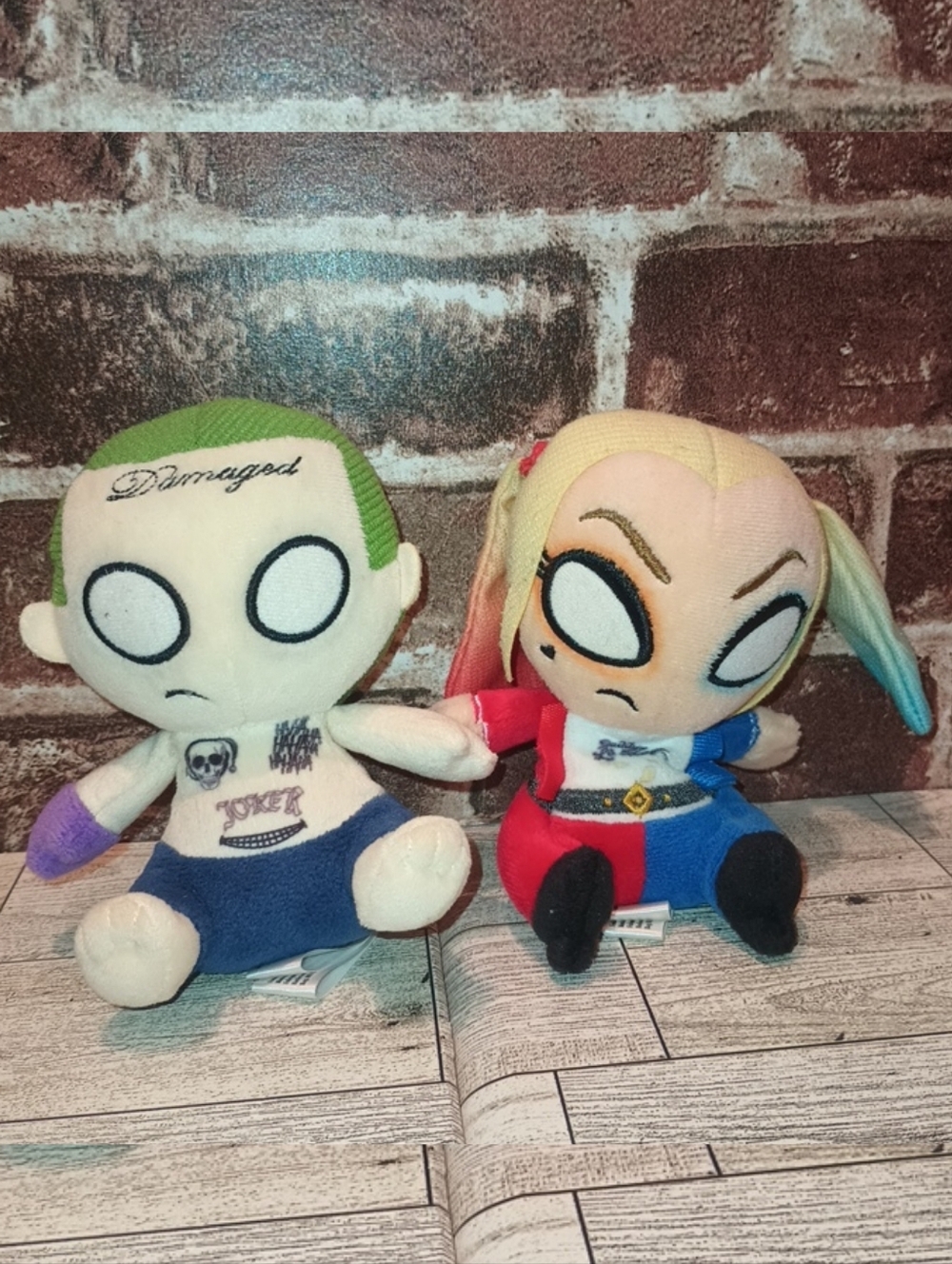 Funko Mopeez Suicide Squad Joker and Harley Quinn Plush Set